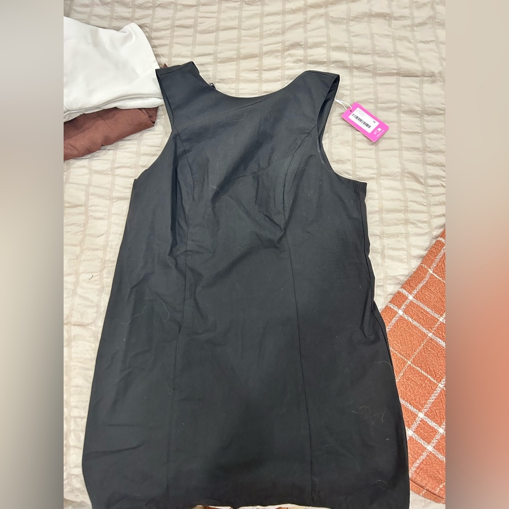 Edikted Black Sleeveless Midi Dress